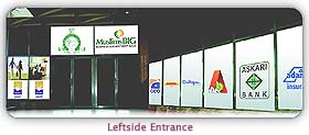 CONGRESS CENTRE ENTRANCE VINYL BANNERS
