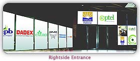 CONGRESS CENTRE ENTRANCE VINYL BANNERS