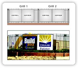 OUTER GRILL PANEL FLEX BANNERS