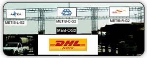 MAIN ENTRANCE - FLEX BANNERS (GATE 2) SIR SHAH SULAIMAN ROAD